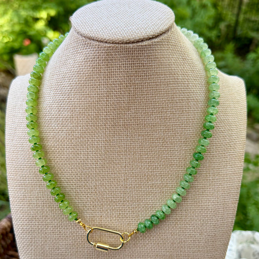 Ava | Grass Green to Apple Jade | Autumn