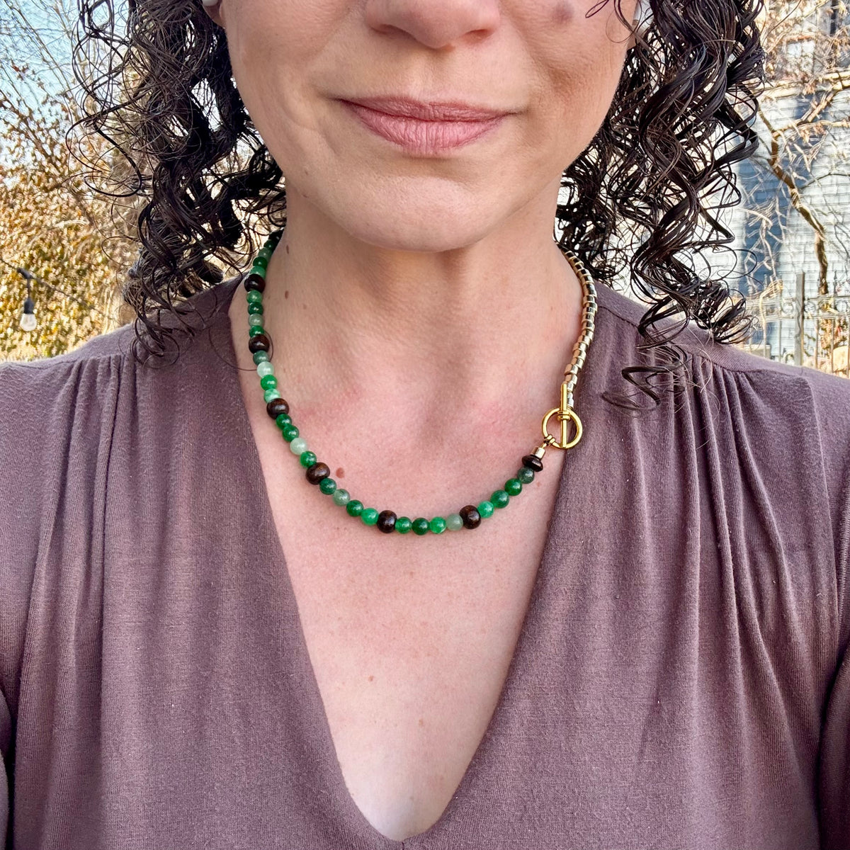 Astrid | Green and Gold | Autumn