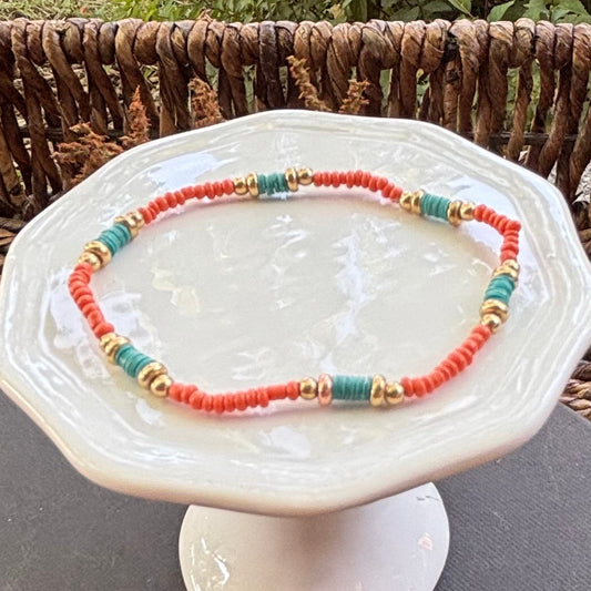 Wren | Orange and Peacock | Autumn