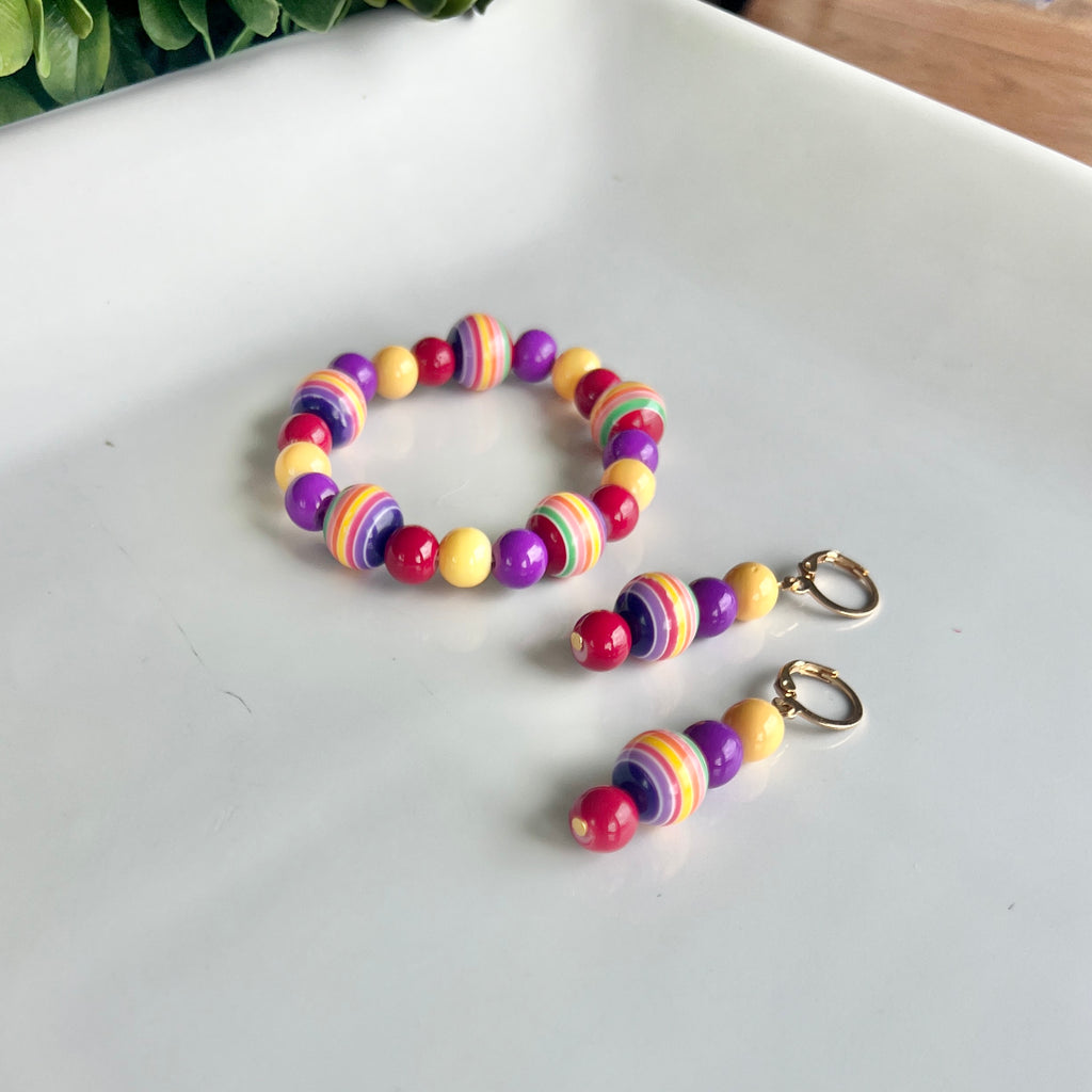 Rainbow Collection | Poppy, Canary, Violet | Spring