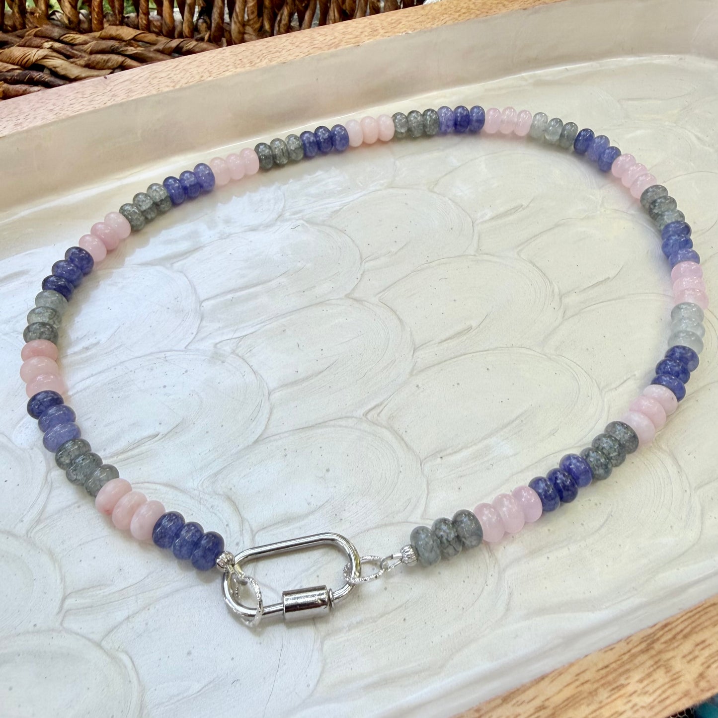 Ava | Pink, Blue, Grey | Summer