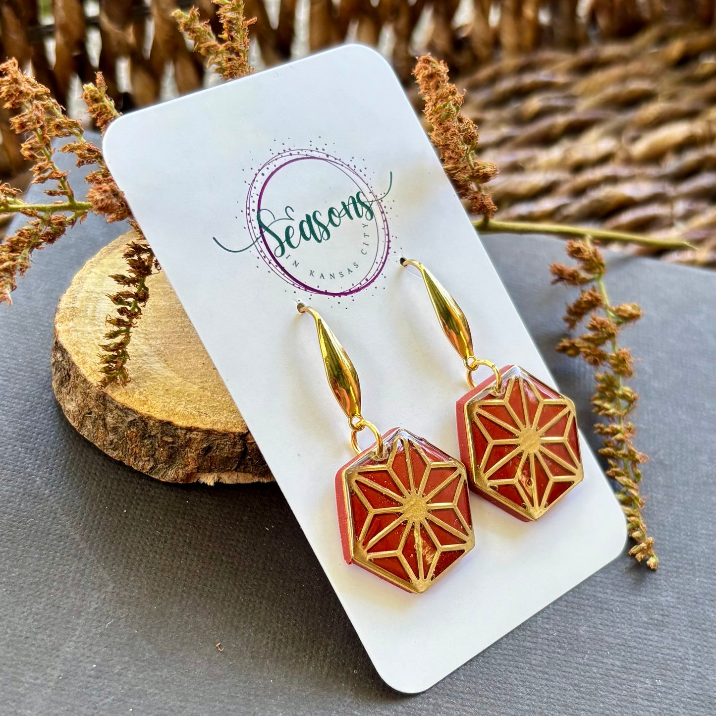 Parker | Hexagon | Chestnut | Autumn